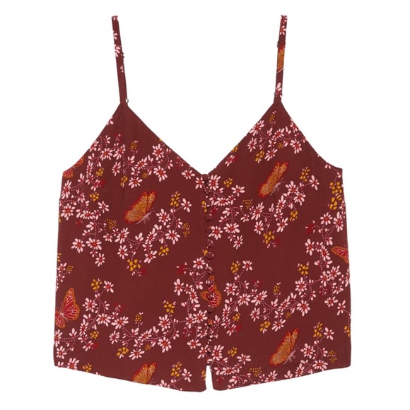 Madewell Tops - NWT Madewell Button-Down Cami Top Sz 12